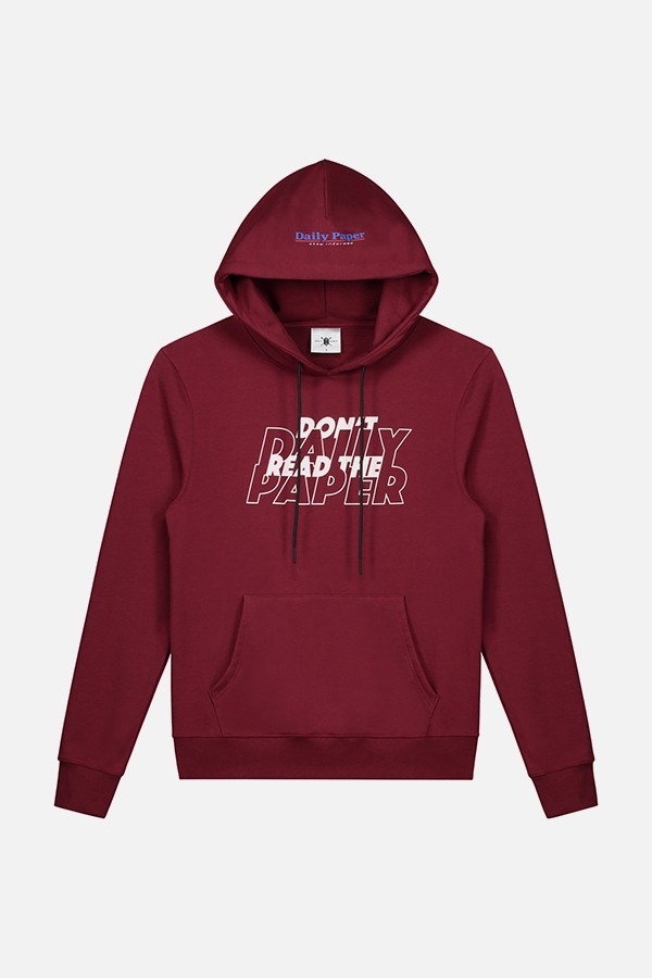 daily paper red hoodie